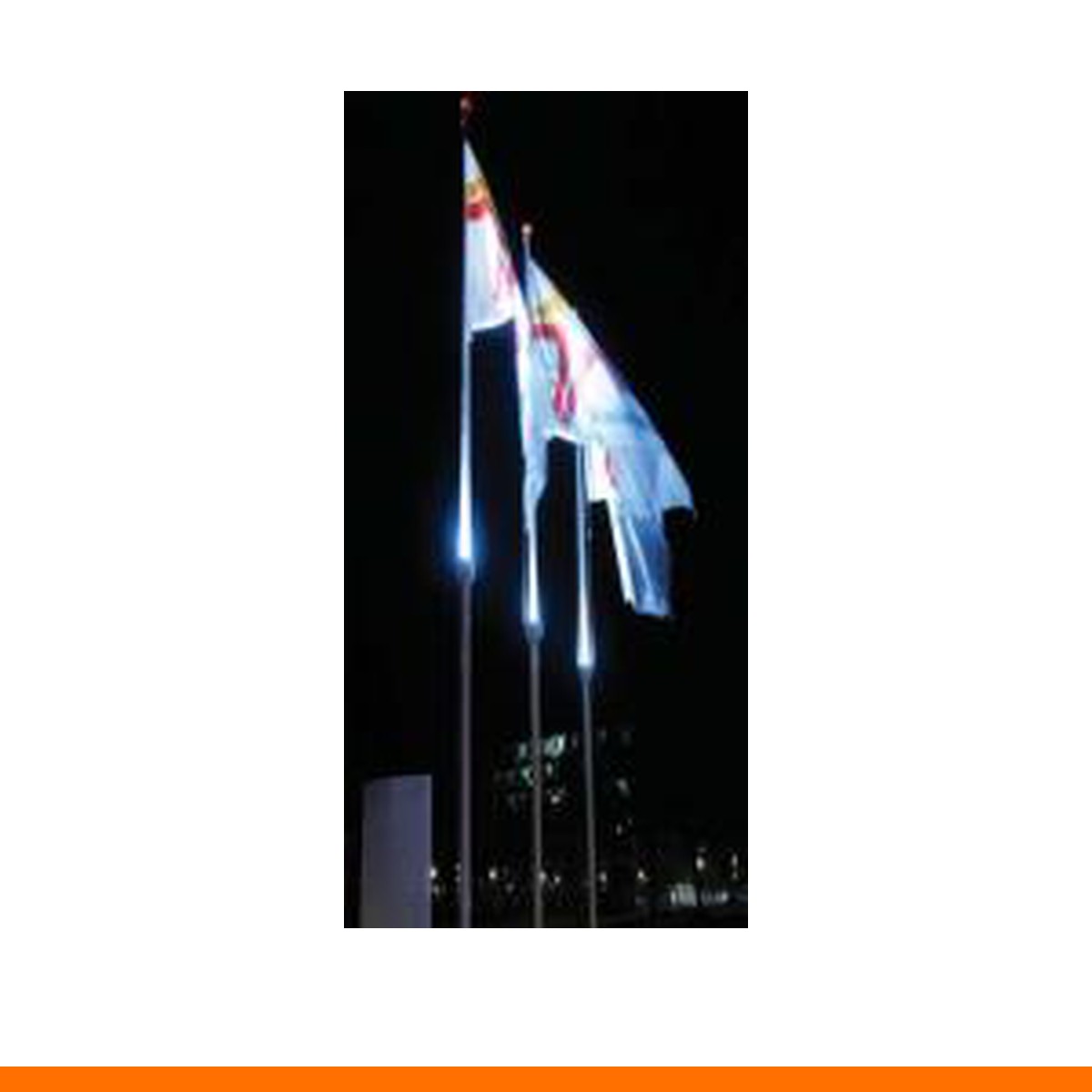 LED-verlichting voor vlaggenmast